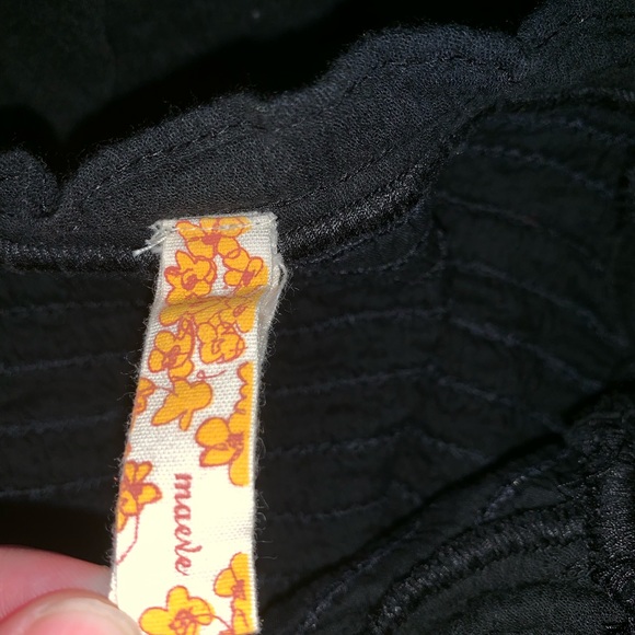 Maeve From Anthropology Black Cotton Tank Dress - Picture 6 of 8